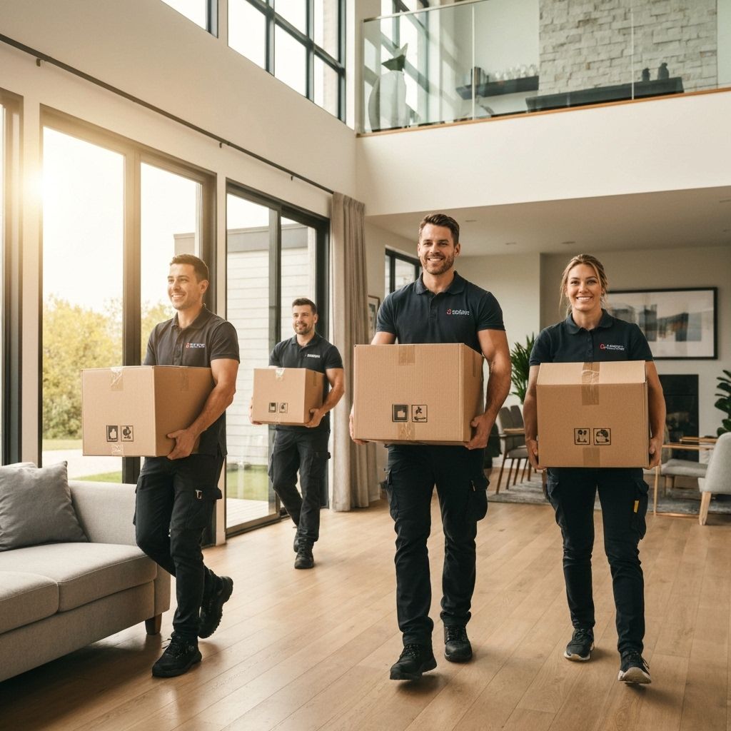 Professionele verhuizers
